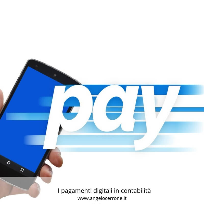 i pagamenti digitali in contabilità